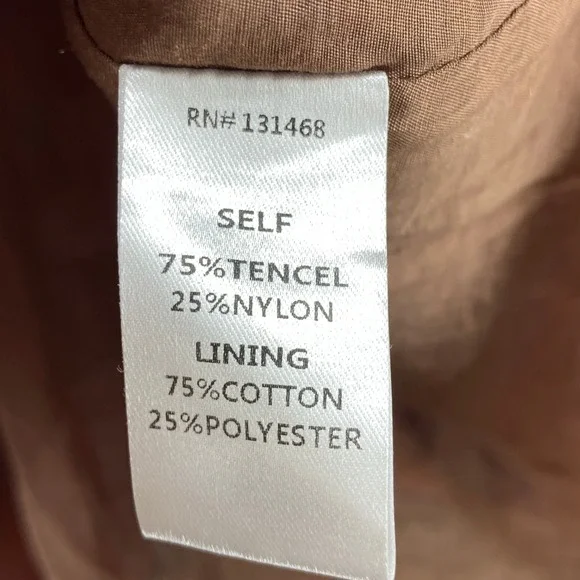 Fate What You're Worth Brown Floral Blouse Womens Medium - Picture 8 of 12